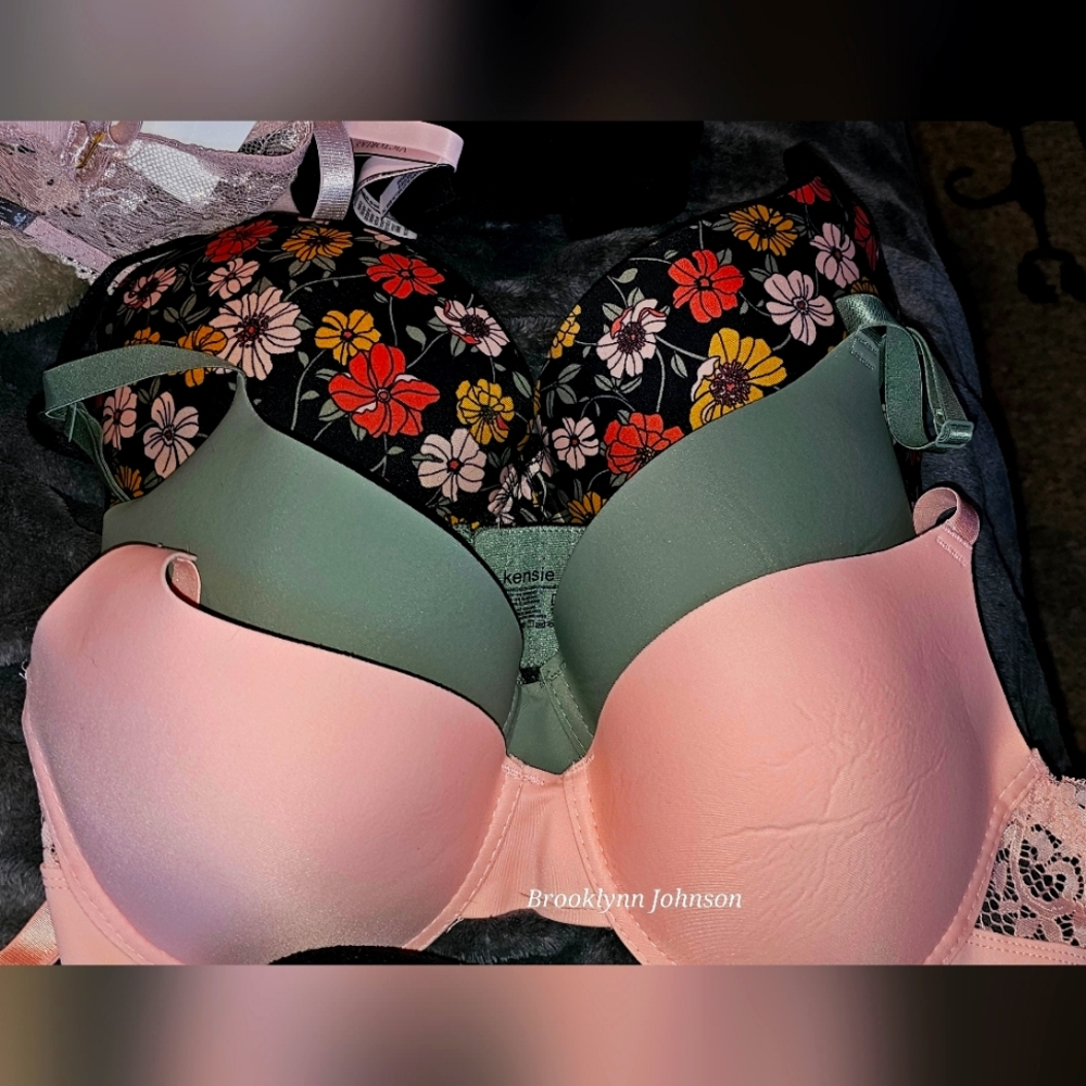 Kensie 3 pack bras